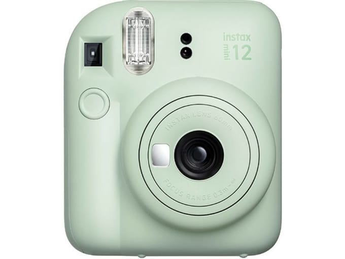 Fujifilm instax mini 12 Mint Green Polaroidcamera Mint, Groen