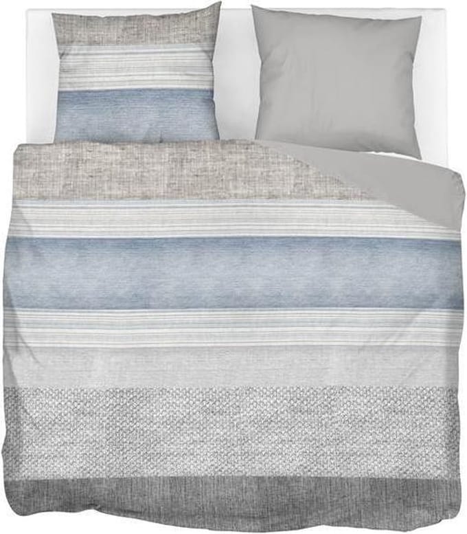 Snoozing Benjamin - Flanel - Dekbedovertrek - Lits-jumeaux - 240x200/220 cm - Multi kleur