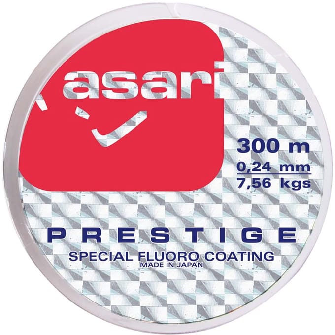 Asari Prestige Monofilament 300 M Transparant 0.500 mm