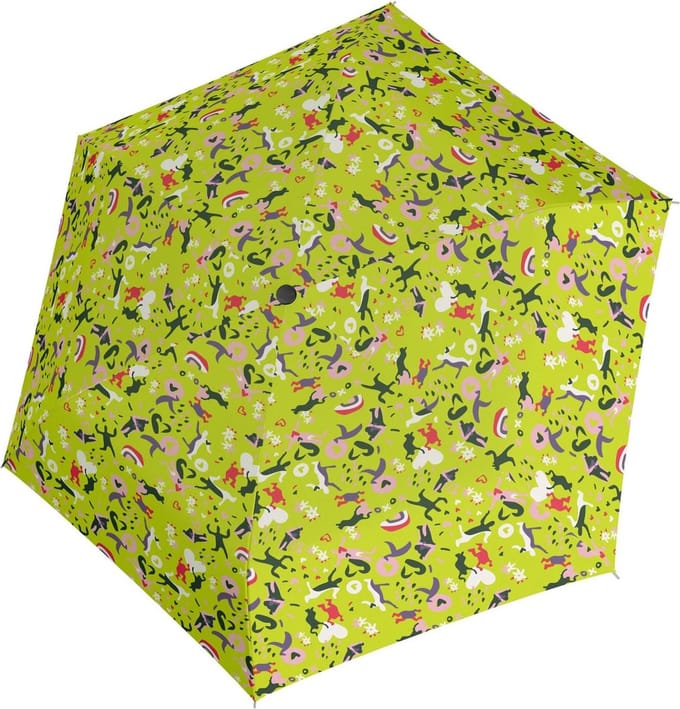 Knirps paraplu U.200 Ultra Light Duomatic Embracing Neon geel