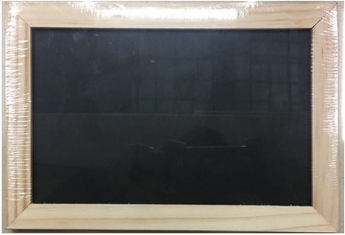 ARO houseware Schoolbord lei 18x26cm houten rand