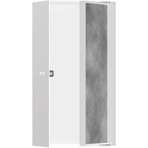 Hansgrohe XtraStoris Rock wall niche installation box with tileable door 15 x 10 x 30 cm 56082700