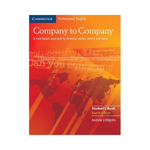 Company To Company Student's Book - Andrew Littlejohn