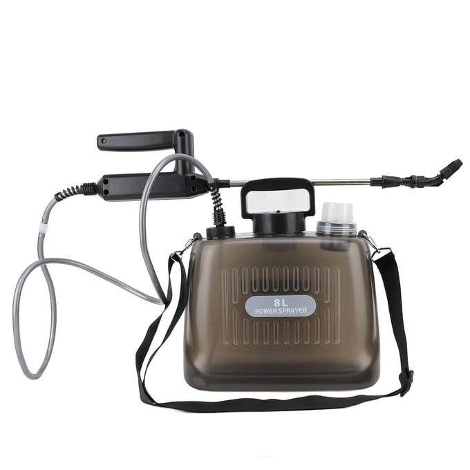 2,1 Gallon Batterij-aangedreven Spuitmachine 2000mAh Batterij Elektrische Spuitmachine USB Oplaadbare Draagbare Tuinspuitmachine