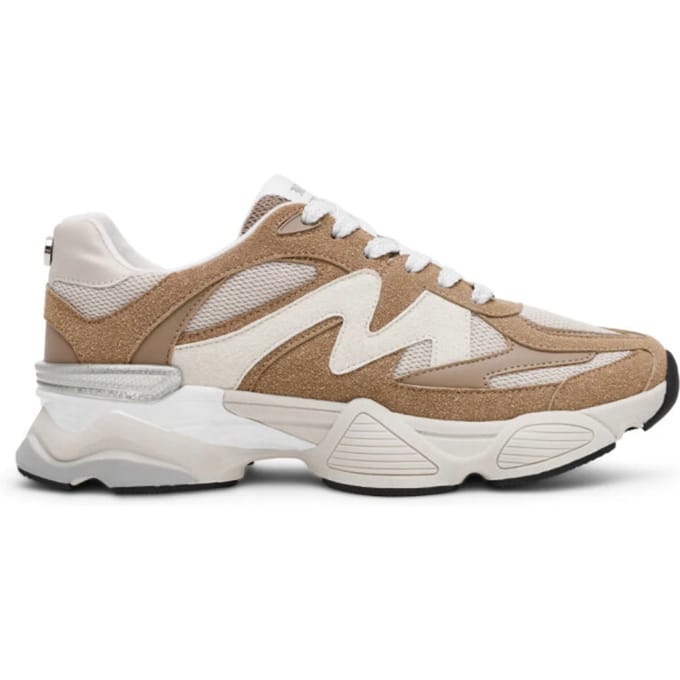Steve Madden Speeder dames sneaker - Taupe - Maat 37