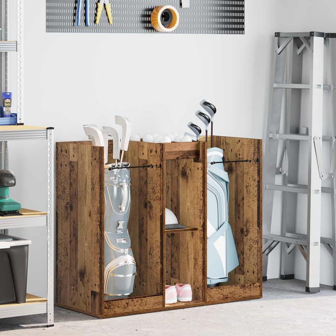 Golfkast Massief Hergebruikt Hout 102 x 45 x 85,5 cm