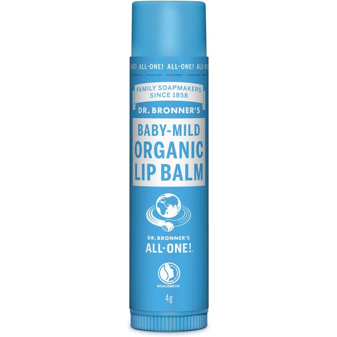 Dr Bronners - Lippenbalsem Citroen Limoen - 4 ml - Duurzaam - Lipverzorging - Lippenbalsem