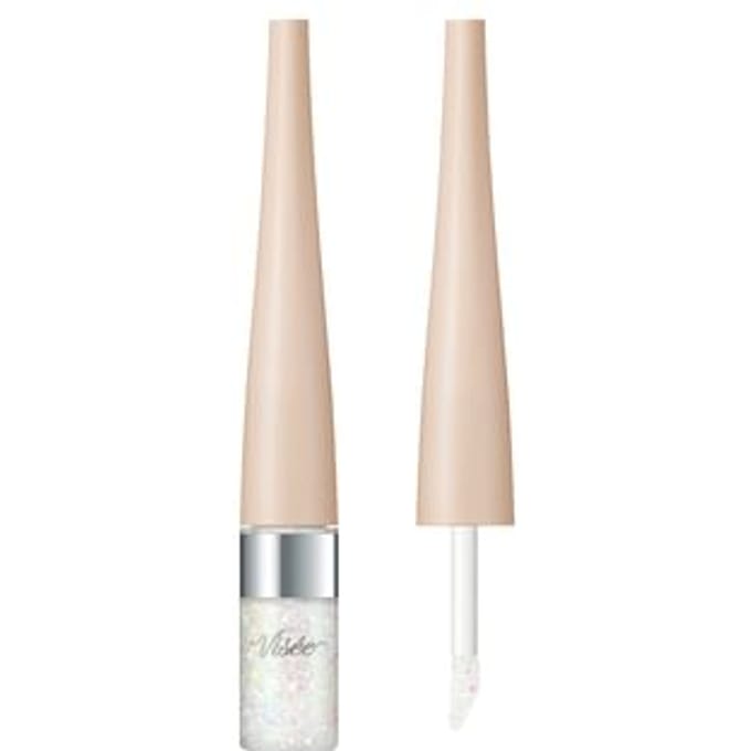 Kose - Visee 3D Glitter Eye Liquid WT-1 White