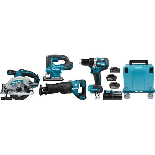 Makita DK380NX combopack 18V 3x 5,0Ah Li-ion