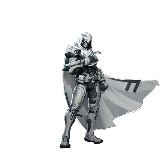 Blokees Marvel Rivals Moon Knight Champion Class 10 - 104-delige Actiefiguur Model Kit - 15,2 cm