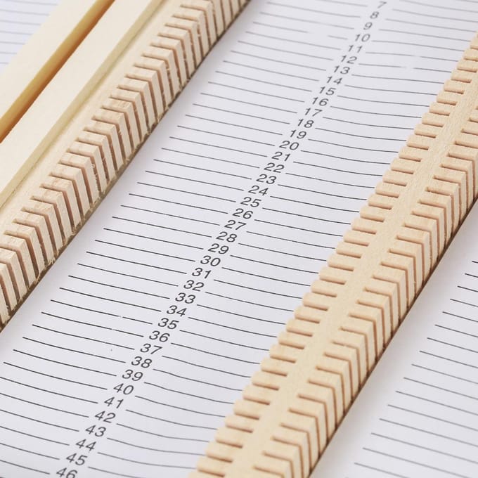 KKmoon 100-plaatsen houten bewaardoos voor geprepareerde microscoopglaasjes beige