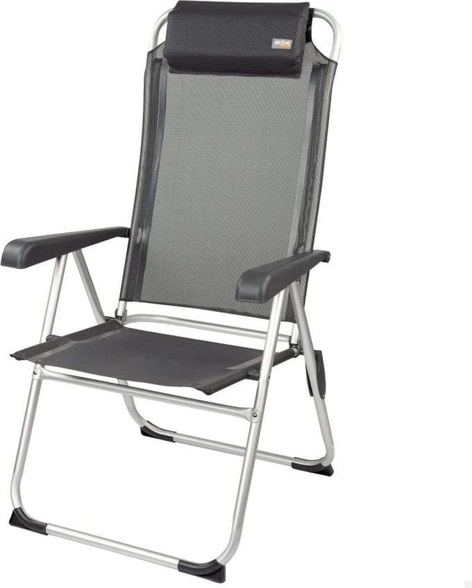 Klapstoel met Hoofdsteun Aktive 44 x 101 x 55 cm