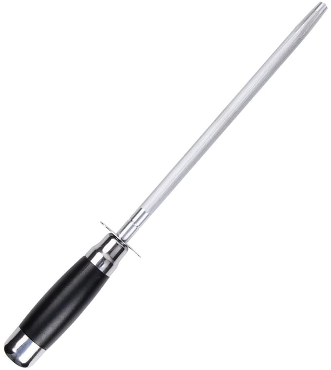 Dailygoods - Professionele Messenslijper van Staal - Handmatige Slijper 20,3 cm