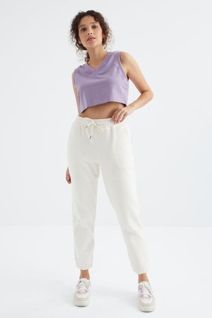 Dames Polyester Jogger Sweatpants
