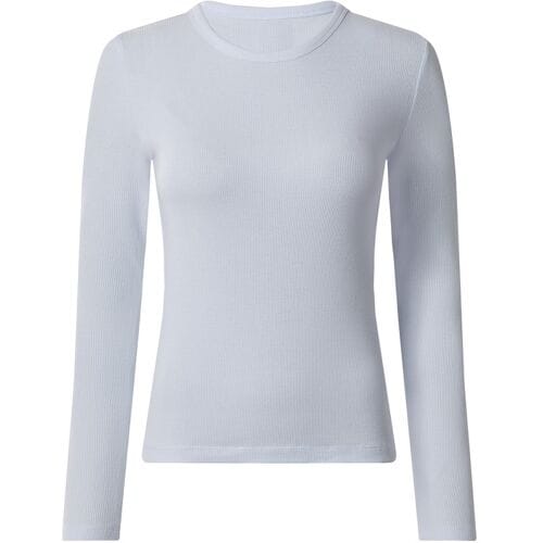 ESMARA Geribd dames shirt (Blauw, XL (48/50))