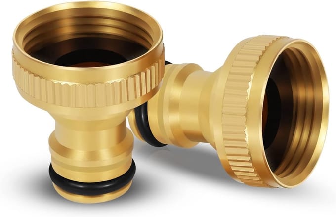 Tuinslang Snelkoppeling 3/4 inch - 2 Stuks Tap Connector