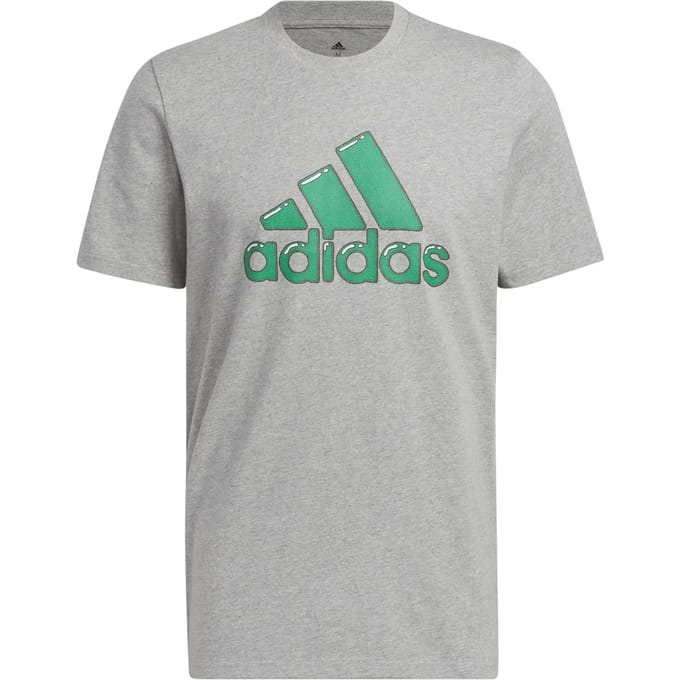 Adidas Fill T-shirt Met Korte Mouwen Grijs M / Regular Man
