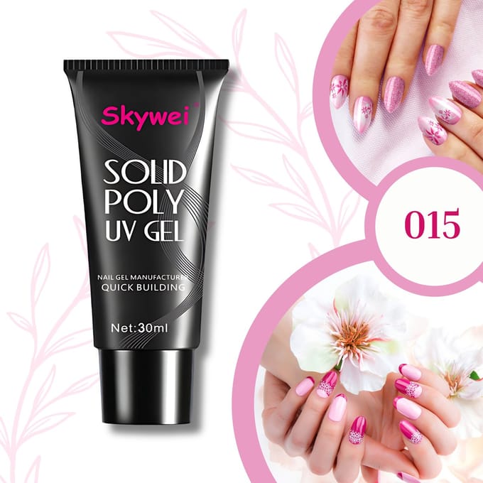 Guardian Beauty Solid Polygel - Skywei #015 - 30ml - Nagelverlengingsgel