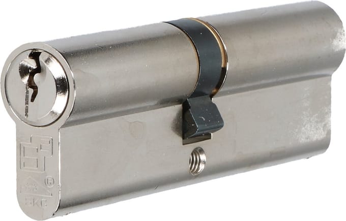 S2 veiligheidscilinder S6 45/50 SKG 2, dubbele profielcilinder (verschillend sluitend)
