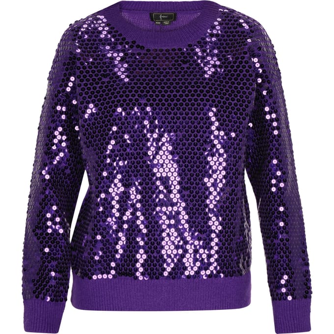 Faina Jumper Dames pruim