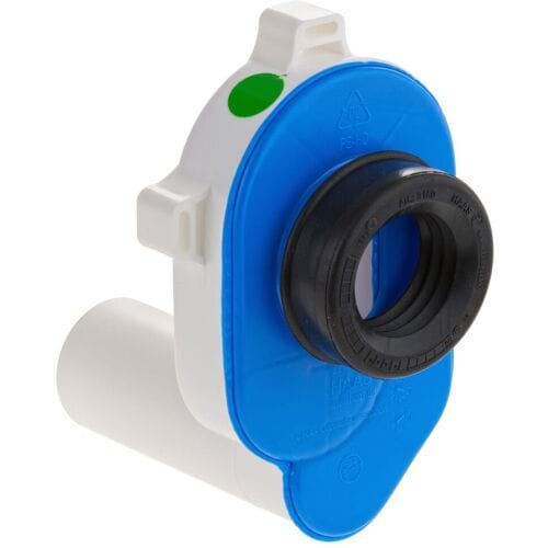 HAAS urinal suction siphon for horizontal drain 6280
