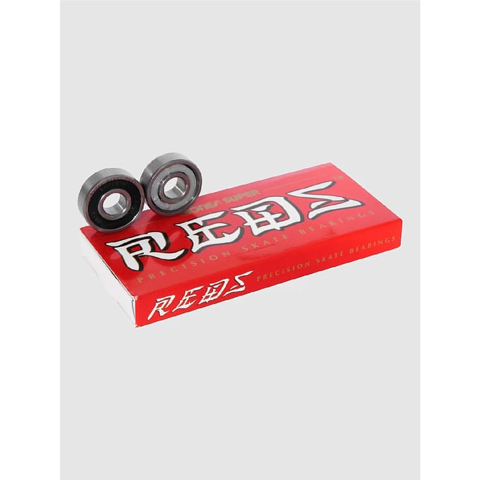 Bones Bearings Super Reds Lagers rood