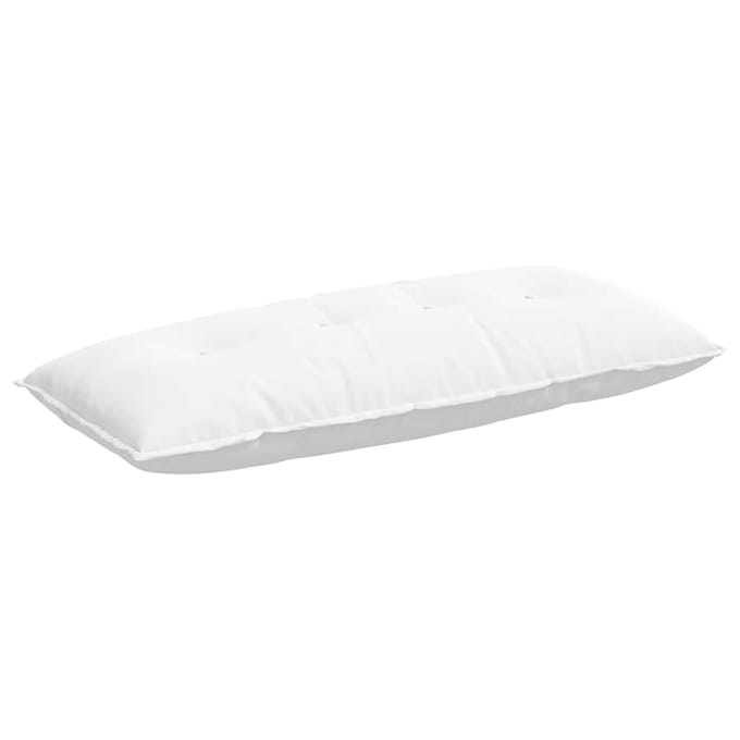 vidaXL - Rugkussen - Wit - 200 - x - 19 - x - 50 - cm - Stof