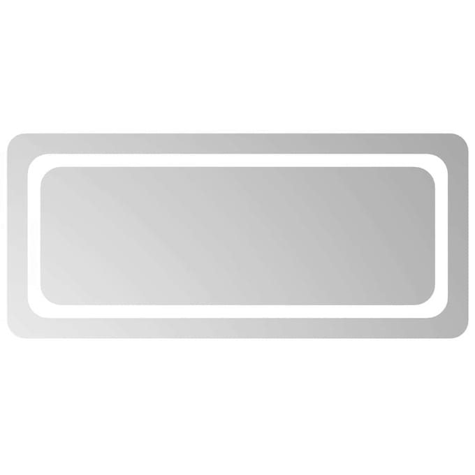 vidaXL - Badkamerspiegel - LED - 90x40 - cm