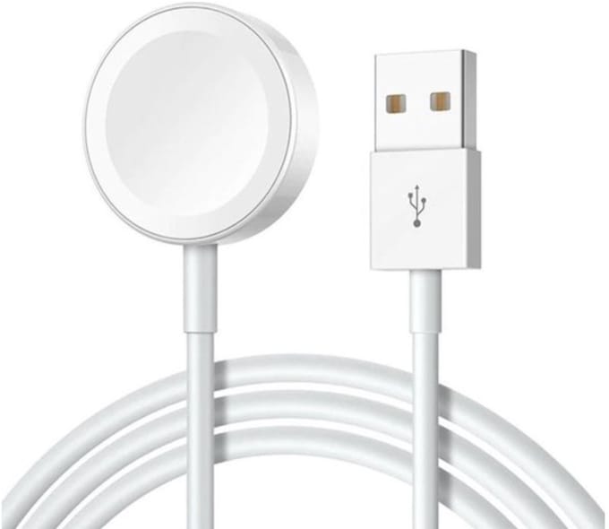 Magnetische Laadkabel 1 meter Wit - Apple Watch - USB-A - Lader