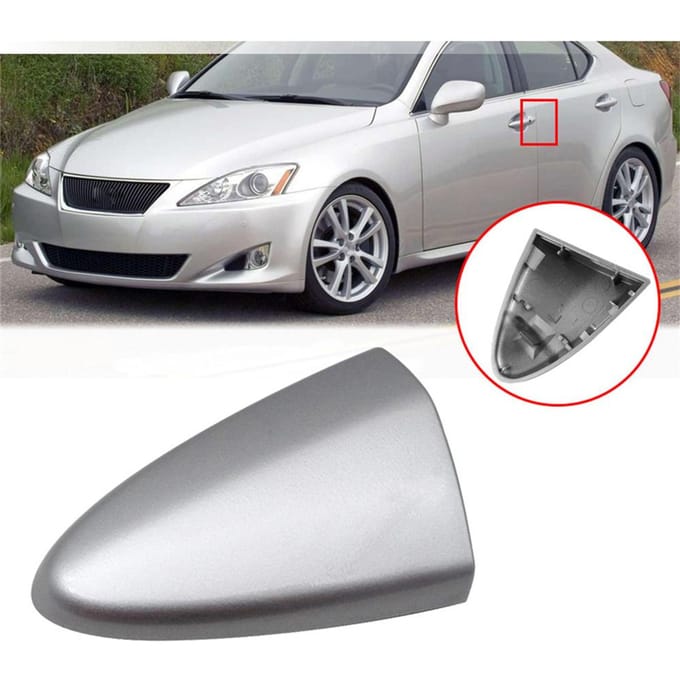 Links Driver Buiten Deurklink Klep Trim Voor Lexus IS250 IS350 2006-2013 gray