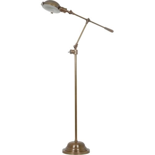 KS Verlichting Vloerlamp Royce Antiek Messing