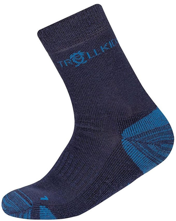 Trollkids Preikestolen Half Lange Sokken Blauw EU 27-30 Kinderen