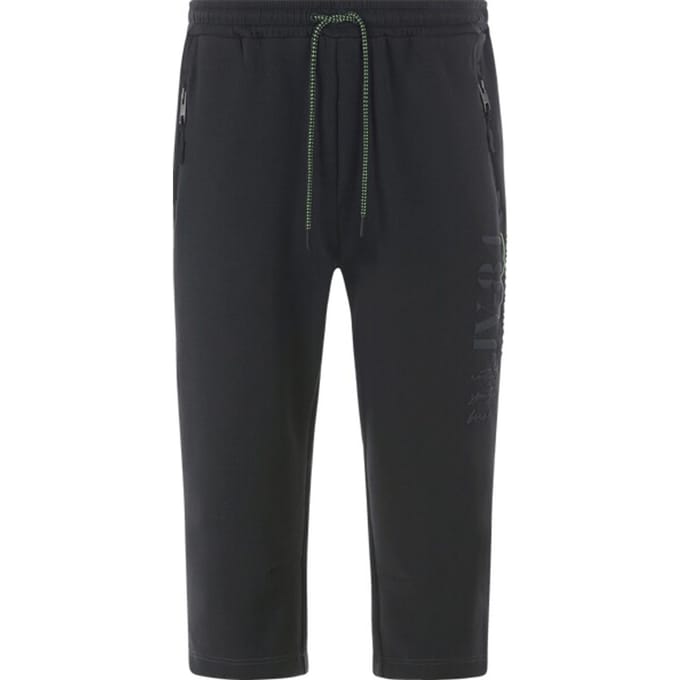Jan Vanderstorm herren Joggingbroek - 64/66 - zwart - Plus Size