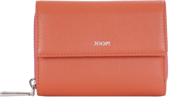 JOOP! Leren Portemonnee Lantea Blocking Martha Purse Orange Terracotta