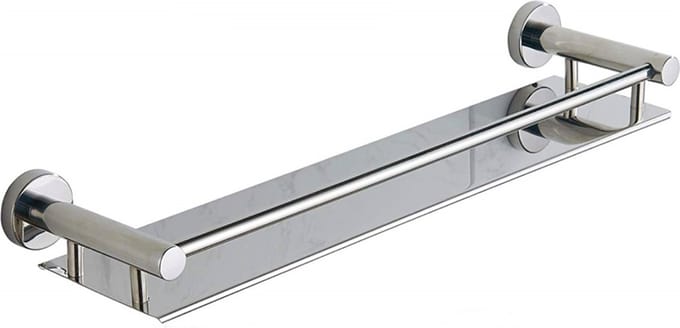 VDN Stainless Planchet - Planchet badkamer - Wandplank - Chroom - RVS - Hangend