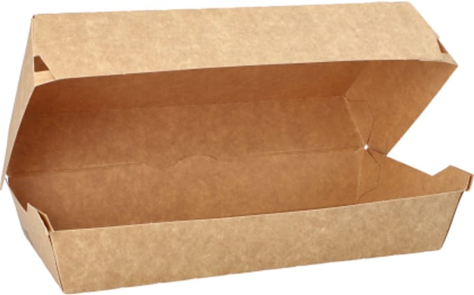 Papstar - Papstar Bote Baguette 'pure', Dimensions: 220x105x75 Mm