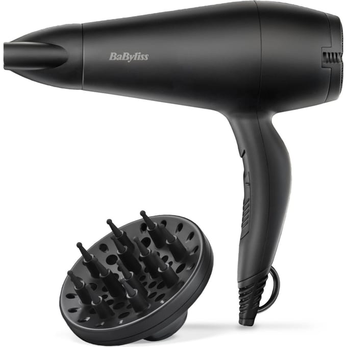 BaByliss Power Smooth 2200 Föhn - Diffuser - 2200 Watt - Keramisch