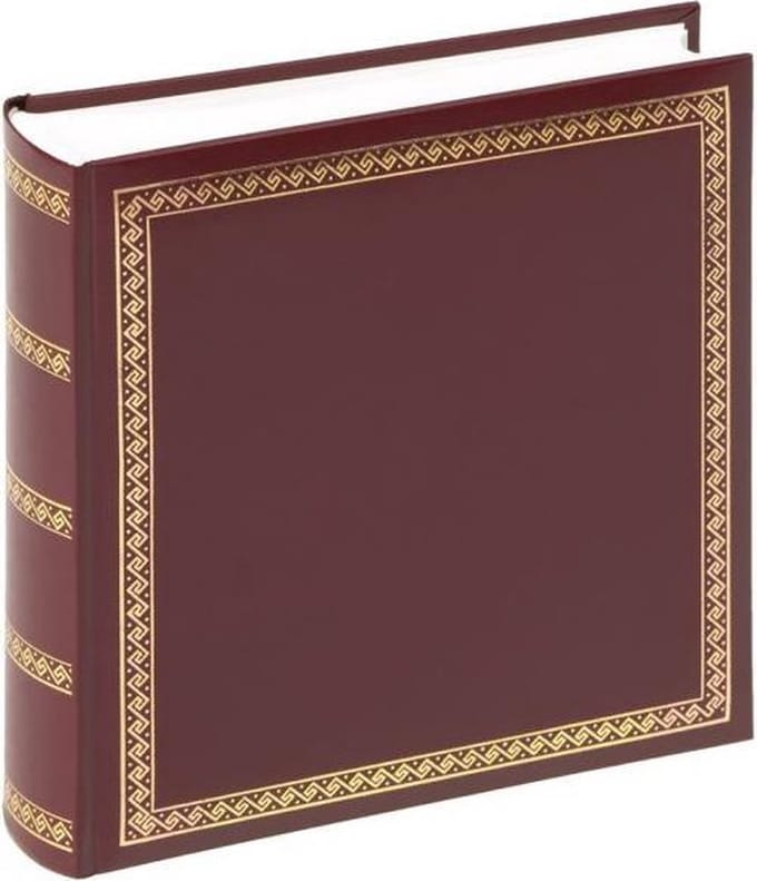Walther MX-101-R Das schicke Dicke - Classic album - Formaat 29 x 32 cm - 100 witte pagina's - Rood