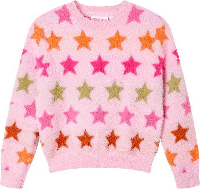 Someone DAPHNE-SG-12-H Meisjes Trui - Light Pink