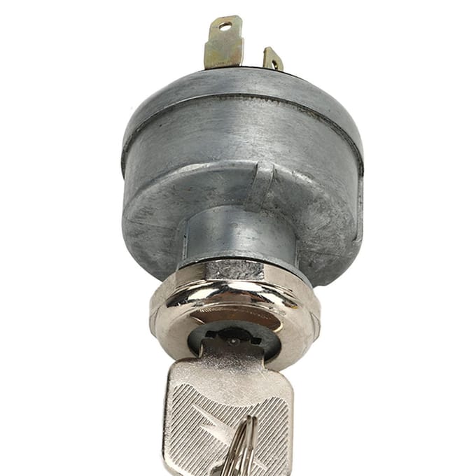 Startschakelaar 379902 2035830 met 2 Sleutels Vervanging voor Caterpillar Heftrucks gray