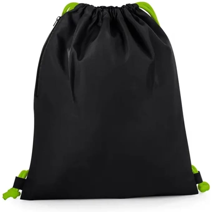Icon Gymsac Sporttas BagBase - 11 Liter Black/Lime