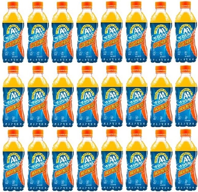 AA-drink Energy drink zero petfles 33 cl per fles, doos 24 flessen