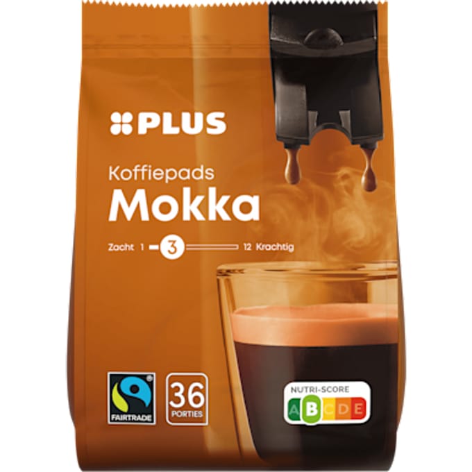 Koffiepads mokka Fairtrade