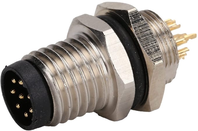 Dailygoods - M8 Stekkerconnector voor Vrouwelijke Socket voor Industrie