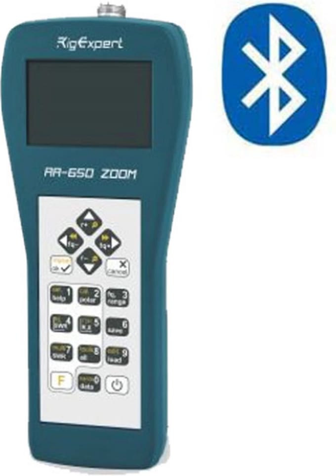 Rigexpert AA-650 Bluetooth Zoom Antenne Analyzer 0,1-650 Mhz