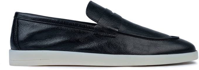 Omnio milan loafers heren zwart leer
