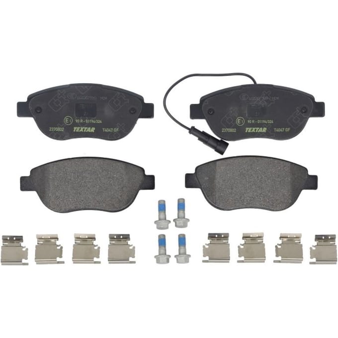 Remblokset TEXTAR 2370802, voor
