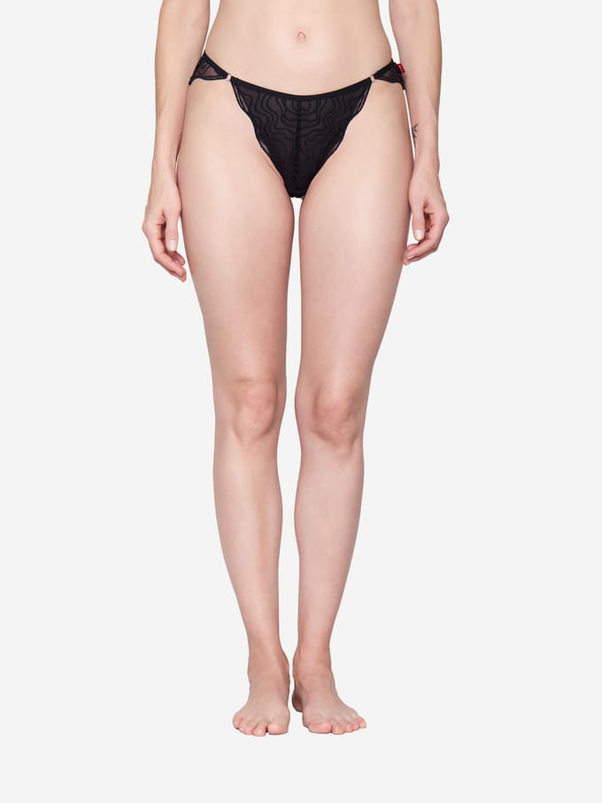 JOOP! Jeans Vrouwen Braziliaanse slip Wave Lace