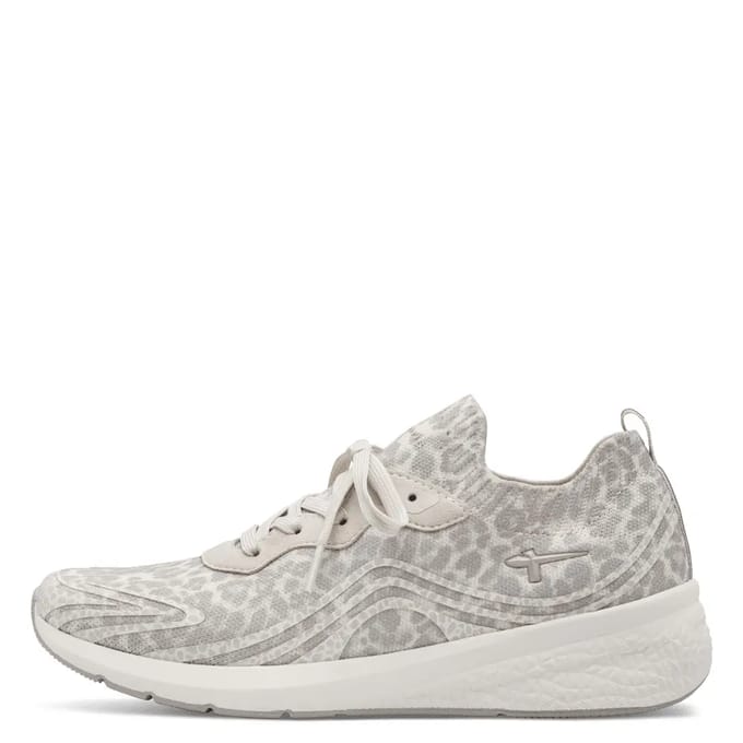 Tamaris Tamaris Light Weight Sneakers Leopard grijs