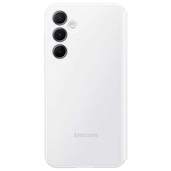 Hoesje voor Samsung Galaxy A55 5G Smart View Wallet Wit